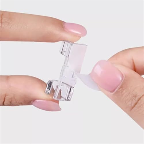 Clips adhesivos para cables 200 piezas organizador de cables soporte clips USB para gestión de cables para teclado y auriculares para debajo del escritorio miniatura 2