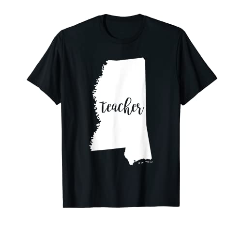 Mississippi Teacher home state torna a scuola maglietta Maglietta