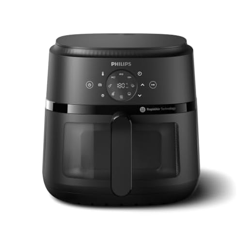Elettrodomestici Friggitrice senza olio - PHILIPS - AirFryer NA230/00 - Capacità 6,2L - 13 programmi di cottura - 1700W