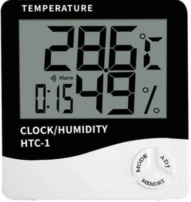 MCP Healthcare Digital Room Thermometer Indoor & Outdoor Thermometer LCD Electronic Temperature Humidity Meter Hygrometer Weather Sensor Thermometer