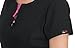 KOI Lite Serenity Women's 4-Pocket Zipper Neck Scrub Top Black X-Large