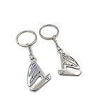 Onwomania - "-Paaranhänger Liebe Boot Schlüsselanhänger - Metall Glücksbringer ideal als Geschenk z.B. für den besten Freund, die beste Freundin, Mama - Für Männer, Frauen & Kinder