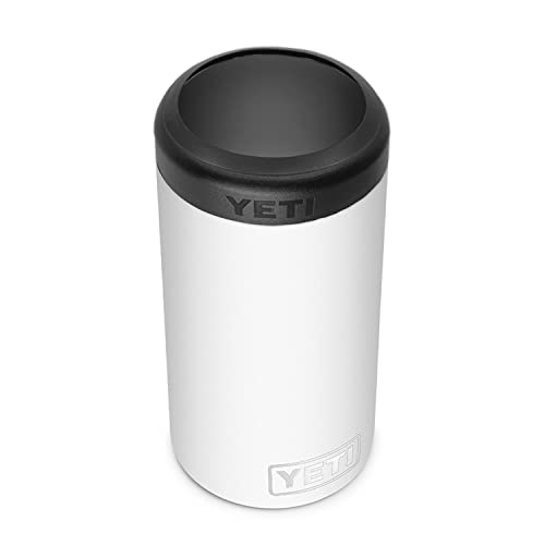 YETI Rambler 16 oz. Tall Can Insulator for Tallboys, White (NO CAN INSERT)