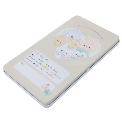 Amazon | カミ215763 【オリジナル】缶ケース入り12色色鉛筆【ZUTTO