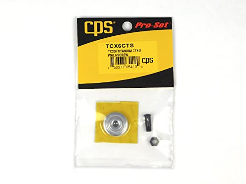 CPS TCX6CTS Titanium Cutting Wheel and Screw - Replacement Parts for TC206 Tube Cutter for Enhanced Cutting Performance