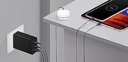 Image of Original 65W Power Adapter Trio for Sam-Sung Galaxy A70s Charger Sam-Sung Original 65W Power Adapter Trio for Tablets | Original 65Watt Multi Port (Trio) Fast Charger (AA95)