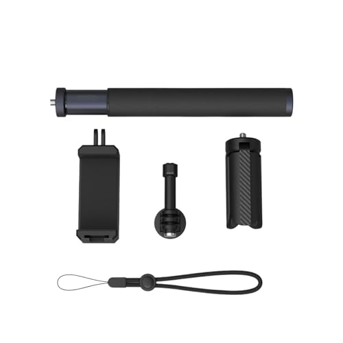 Vlogging Accessory, Soporte for Palo de Selfie, Poste extendido de Mano, Compatible con Insta360 GoPro Hero 12 10 dji Action3/4,Stable Video