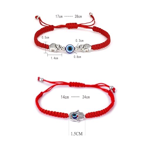 Encuentra la mejor selección de Pulseras rojas los más solicitados. 9 Imagen adicional