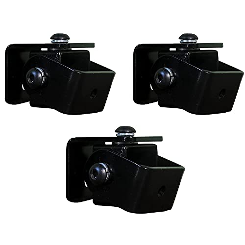 Image of SWM- D2 - Speaker Wall Mount - Bracket 3 Nos for M4 / M5 / 1 /4'' x 20UNC Thread Hole /Keyhole Speakers - with Flexible Positioning Angle (Pack of 3)