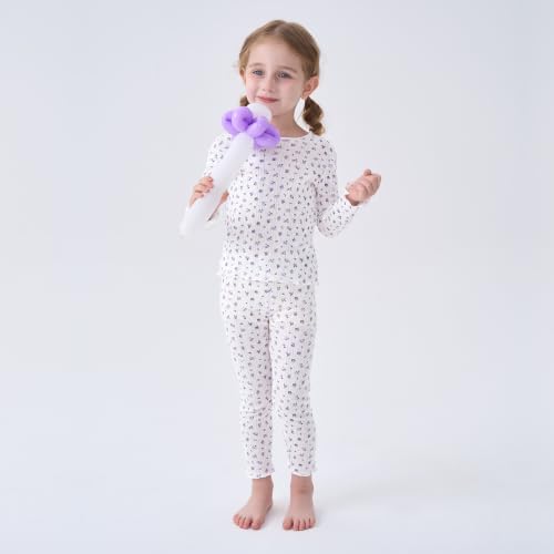 Image of pureborn Baby Pajamas Set Toddler Snug Fit Cotton Sleepwear 2pcs 12M-7Y