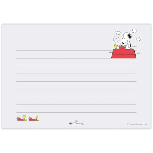 Image of Hallmark 849184 Snoopy Letter Set