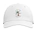 Punta Cana 2026 Dominican Republic Family Vacation Matching Adjustable Printed Baseball Hat, White