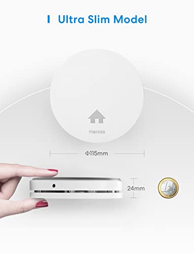 Détecteur de Fumée Mini avec la Pile de 10 Ans, Détecteur de Fumée Certifié en 14604 avec Bouton de Test, Alarme Incendie avec Capteur Photoélectrique pour Le Salon, la Chambre et Le Couloir – Image 5