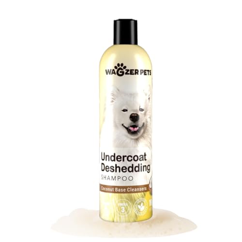 Wagzer Pets Deshedding Dog Shampoo | Infused with Coconut Oil for Dogs...