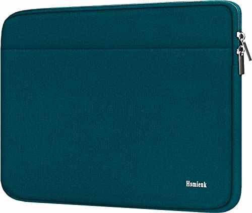 Image of Laptop Case 14 inch, Durable Shockproof Protective Notebook Cover Bag with Accessory Pocket, Carrying Laptop Sleeve Compatible for MacBook HP Lenovo Dell Asus Acer, Cyan Color