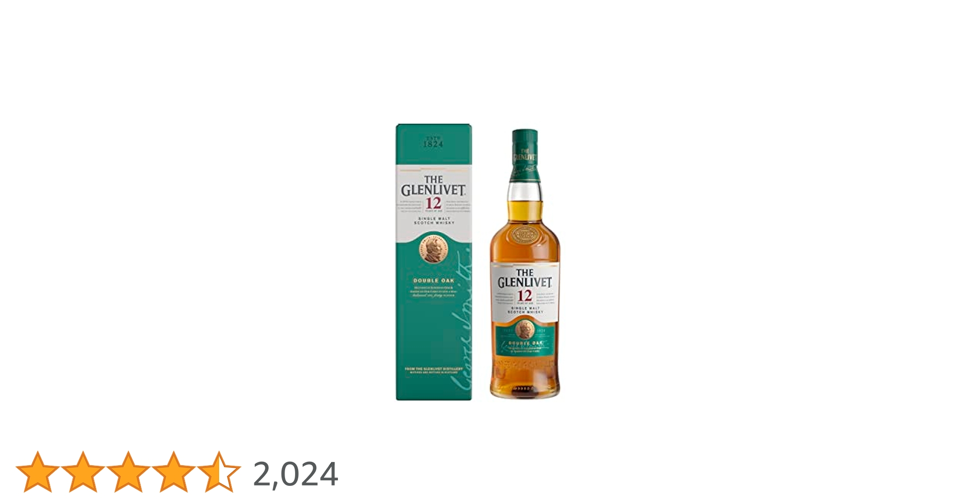 Amazon.co.jp: The Glenlivet Single Malt Scotch Whisky 40