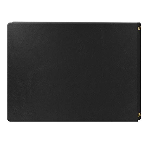 Álbum fotográfico magnético extra grande Pioneer, tapa de cuero sintético acolchada, negro, 12 x 16.25 pulgadas, 10 hojas (20 páginas), con encuadernación de tornillos expansible miniatura 2