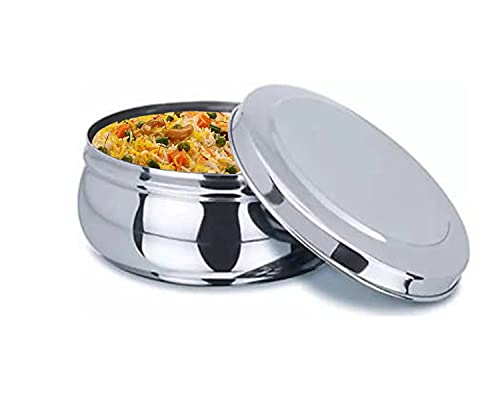 Image of BLeaf- Stainless Steel-1 Container Lunch /Tiffin Box Without Clip-Food Grade 1 Tier (700ml)