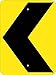 (GRAPHIC CHEVRON ARROW), 24X18, .080 HIP REF ALUM
