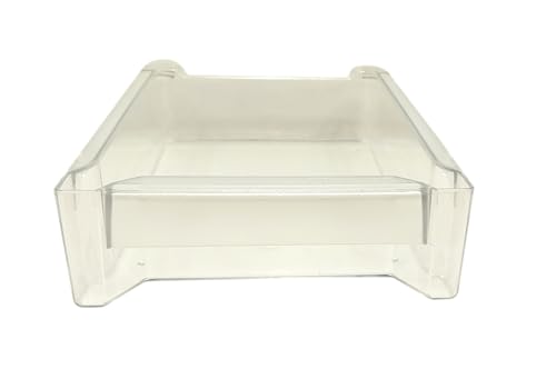 Image of Part Code MKK624423 Genuine Ice Cube Tray Box Compatible with LG Double Door Refrigerator Ice Collector Box, Match Code & Buy Fridge Door Shelf (17.5x26.5 CM)