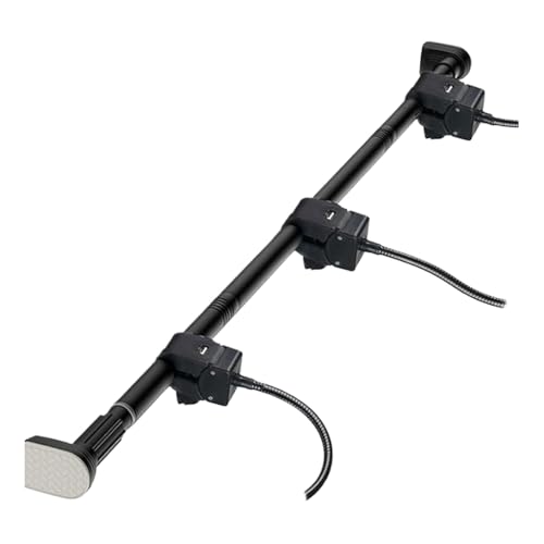 Adjustable Garland Hanger, Parties Accessories Adjustable Wreath Hanger, Heavy Duty Front Door Christmas Wreath Hook, Reusable Tension Rod for Decorations, String Lights