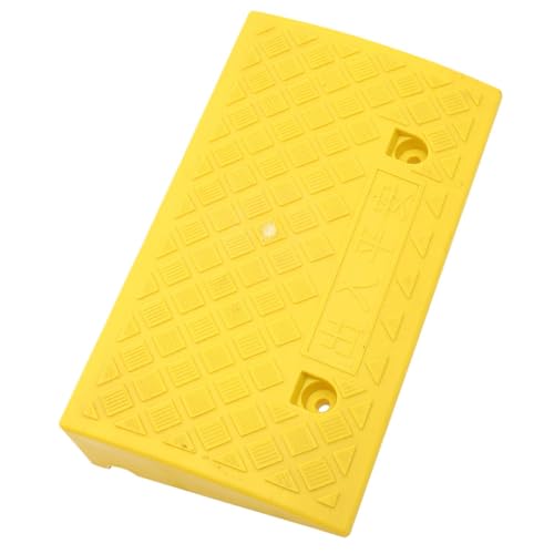 Rampa portátil resistente para umbral 6 cm amarilla miniatura 1