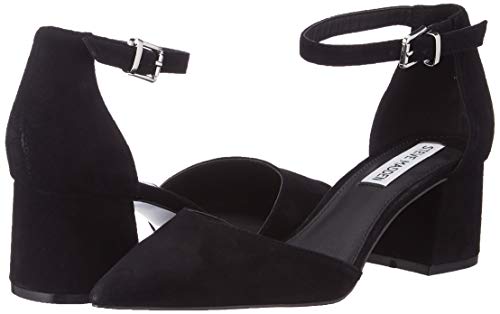 Steve Madden Mortina, Bomba Mujer, Negro, 38 EU