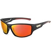 Sports Polarized Sunglasses for Men Fishing Sunglasses UV400 Protection Anti-fog Outdoors Eyewear...