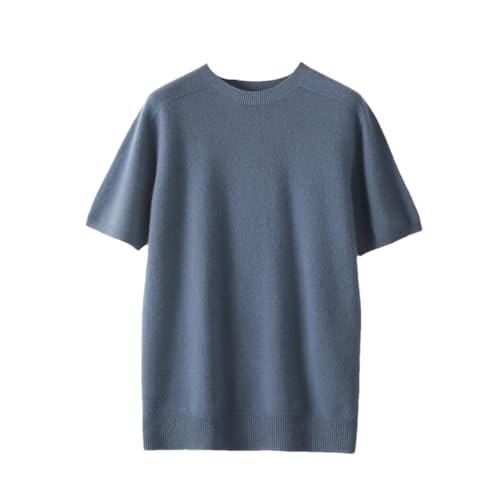 T-shirt en laine tricotée homme col rond thermorégulateur