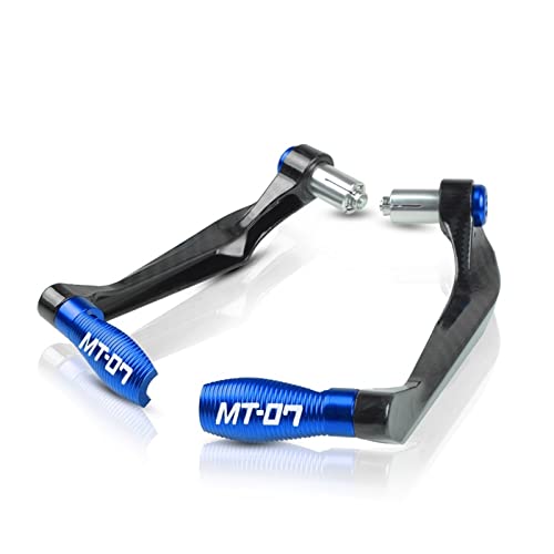 Kit para manillar de Yamaha MT-07 con protectores de aluminio mecanizado CNC 7