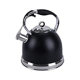 Foedo Tea Kettle, 3 Quart Whistling Tea Kettle for Stovetop with Cool Grip Ergonomic Handle, Food...