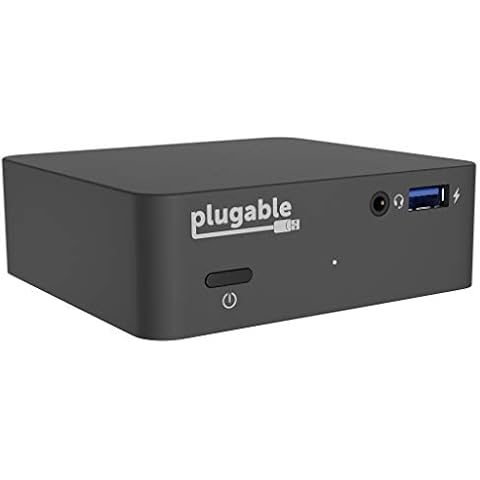 Plugable USB C Dock with 85W Charging Cover