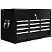 Produktbild HOMCOM Werkzeugkasten, Werkzeugkoffer ohne Werkzeug, mit 6 Schubladen, Schloss, Werkzeugbox mit Griff, Werkzeugkiste, Stahl, Schwarz, 60 x 26 x 34 cm