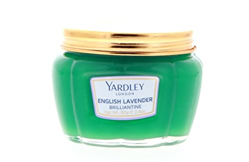 THREE PACKS of Yardley Lavender Green Brilliantine x 80g by Yardley