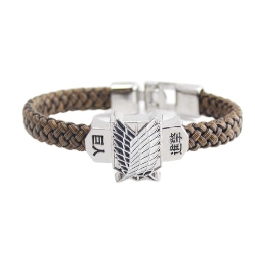 Multiculture Bracelet Anime Manga Cosplay Survey Corps Scouting Legion, 20.5 centimeters, Pierre