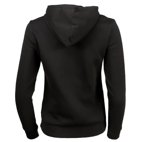 PUMA Womens Emblem Pull On Hoodie Casual - Black2