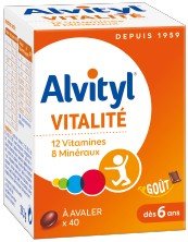 ALVITYL VITAL A AVALER 40 CPR