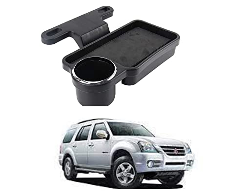 Image of Oshotto (FT-04) Foldable Car Auto Headrest Rear Back Seat Table Drink Food Cup Tray Holder Compatible with Force ONE