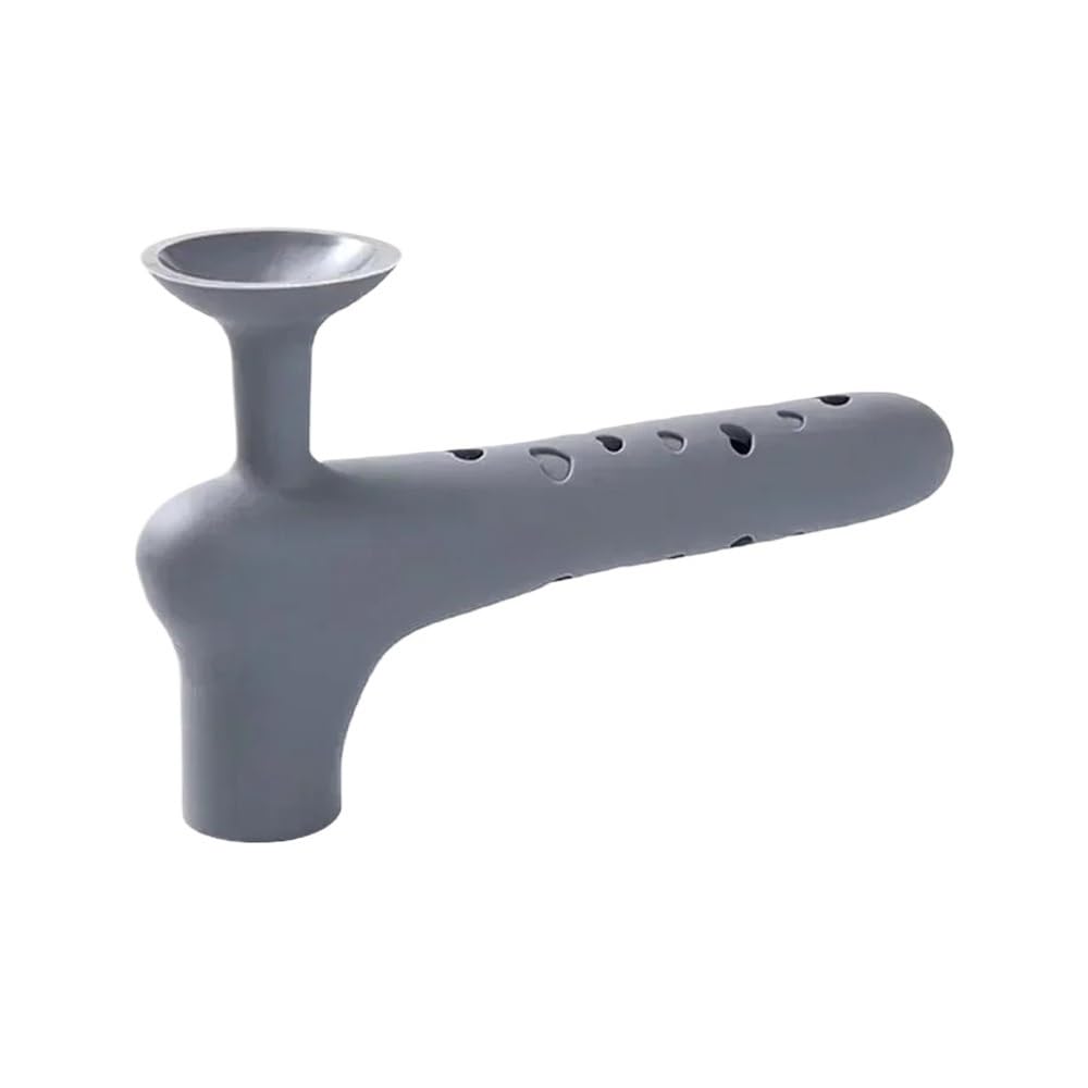 TIANSHENGQI 1pc Silicone Door Knob Protective Cover Anti-Collision Noiseless Suction Cup Design Baby Safety Doorknob Wall Protector(Gray)