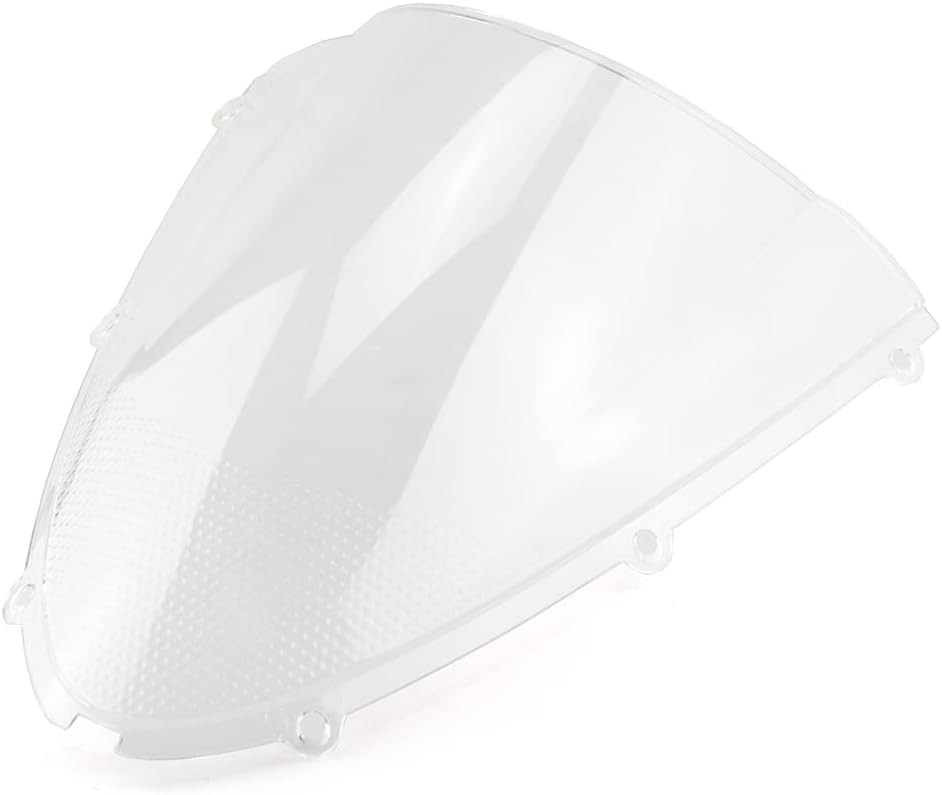 STLPRO Clear Motorcycle ABS Plastic Windscreen Windshield for Kawasaki ZX10R 2006 2007 ZX6R 2005 2006 2007 2008 Wind Deflector