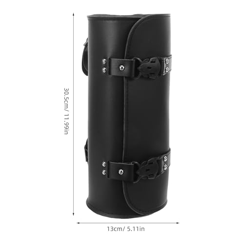 Alforja de motocicleta bolsa versátil para herramientas compatible con varios modelos, organizador para manillar, horquilla delantera y portaequipajes trasero miniatura 2