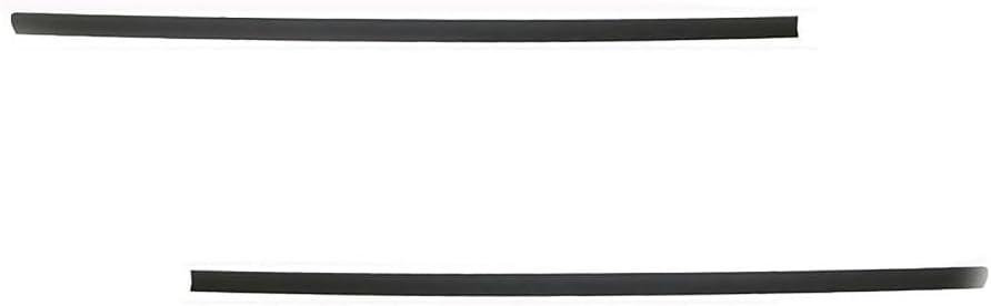 For BMW 325i/330i 2001 02 03 04 2005 Door Molding Driver and Passenger Side | Pair | Front | Replacement For BM1304103, BM1305103 | 51138208449, 51138208450