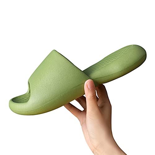 Stunner Slippers for Women and Men Bathroom Slipper Quick Drying Non-Slip Open Toe Soft Thick Sole Sandals House Slipper for Indoor & Outdoor Gray3