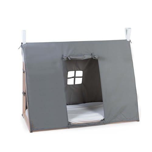 Toile de lit Tipi 70 x 140 cm grise - Childhome