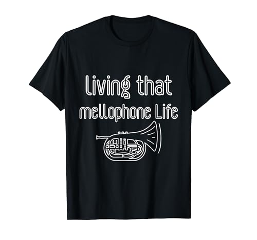 Mellofonista Instrumento Musical Orquesta Melófono Jugador Camiseta
