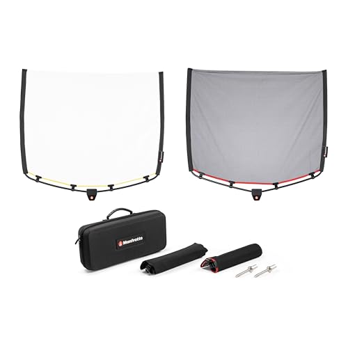Manfrotto Rapid Flag, 18" x 24", 45cm x 60cm Kit, RapidExoframes, Rapid Assembly Aluminium Frame