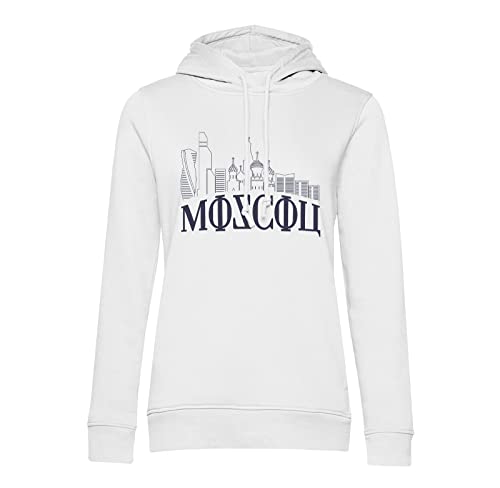 Sweat à Capuche Moscou Protégeant du Froid avec Motif Collage Voyage Durable