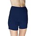 Produktbild Mewa Kurze Hose Damen - aus Viskose-Seide - Unsichtbar auch Unter Enger Kleidung Unterwäsche Frauen - Toll für Den Sport Radlerhose Damen - Shorts für den Alltag Sowie zum Schlafen (Navy Blau, 40)