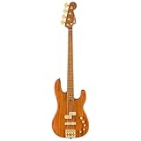 4-Saiter E-Bässe Charvel Pro-Mod San Dimas Bass PJ IV CM Natural Mahogany - Basse Électrique 4 Cordes