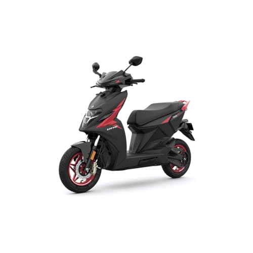 Image of Simple Energy ONE Electric Scooter | 265 km Range | 115 km /h Top Speed | 5kWh Battery | Brazen X (Black and Red)| Advance Booking for Ex-Showroom